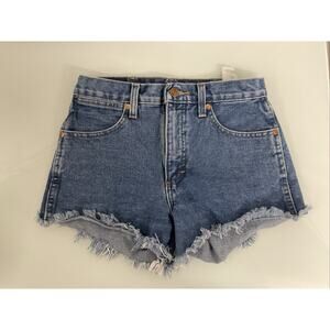 Wrangler Frayed Cutoff Shorts 25 Festival Boho Western Cowboy 13MWZ